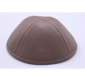 Kippah Cocoa Leather