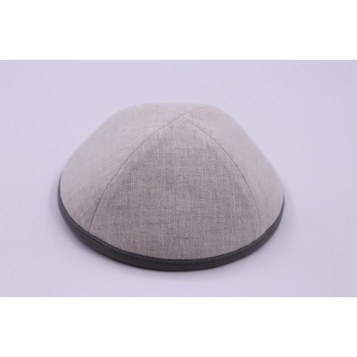 Kippah Flax with Rim