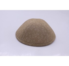 Kippah Gold Swirl