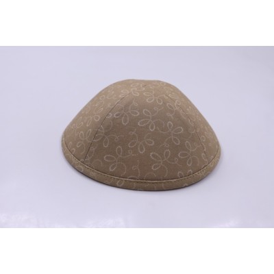 Kippah Gold Swirl