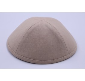 Kippah Mid Beige Linen