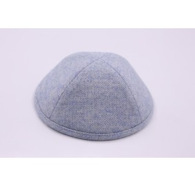 Kippah Sky Herringbone