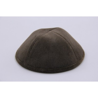 Kippah Textured Taupe