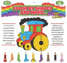 Color By Shapes Coloring Book