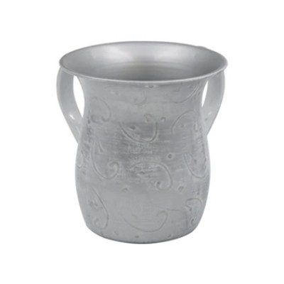 Washcup SS Silver Swirl