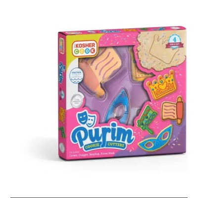 Purim Cookie Cutter 4 Pc.