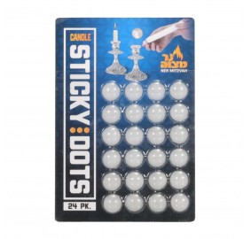 Candle Sticky Dots Pack of 24