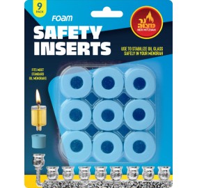 Foam Safety Inserts 9 Pk.