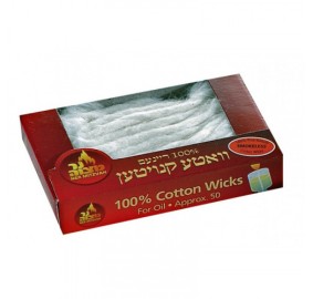 Cotton Smokeless Wick 50 Pack