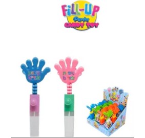 Fill-Up Purim Candy Clapper
