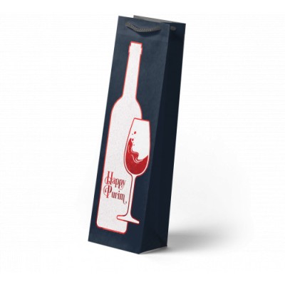 Purim Wine Bag - Premium