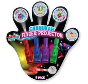 Chanukah Finger Projector 4PK