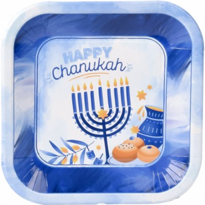 Chanukah Plates 9