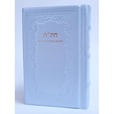 Leather Chitas Powder Blue