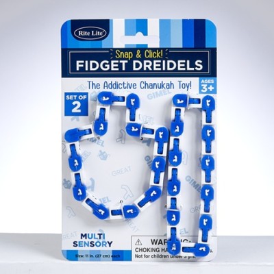 Snap & Click Fidget Dreidels