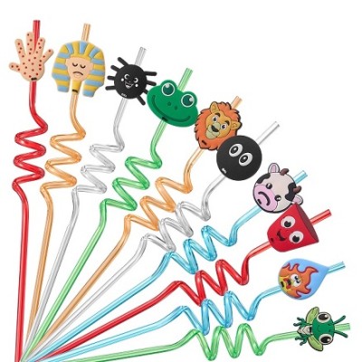 Passover Ten Plagues Straws 10