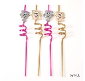 Passover Straws Set of 4