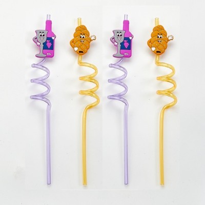 Shabbat Fun Straws