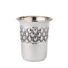 Sterling Silver Kiddush Cup Bubbles Hazon ish Cup