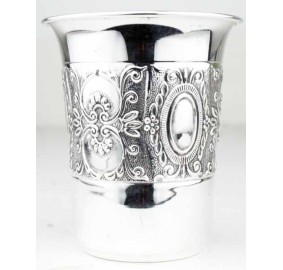 Sterling Silver Kiddush Cup Tuscany  Eye