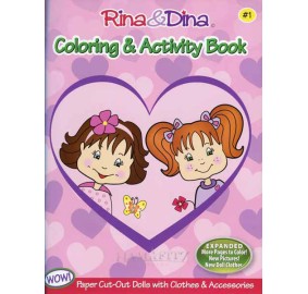 Rina & Dina Coloring And Activity Book #1