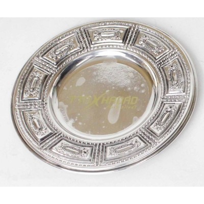 Sterling Silver Kiddush Cup Tray Chocholate