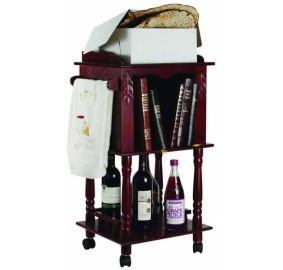 Matzah Stand With Towel Rod