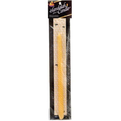 Beeswax Havdalah Candle #21