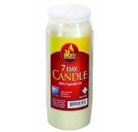 7 Day Yahrtzeit Candle