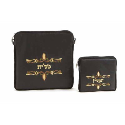 TEFILLIN DOUBLE BAG LEATHER #170 