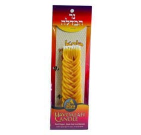 Beeswax Havdalah Candle #24