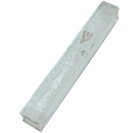 Mezuzah Cover "Broken" Glass