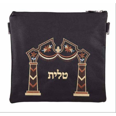 TEFILLIN DOUBLE BAG LEATHER #220  