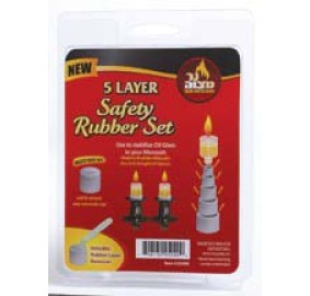 5 Layer Safety Rubber Set, 9 Pack