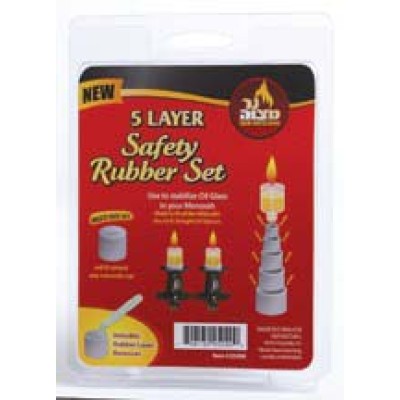 5 Layer Safety Rubber Set, 9 Pack