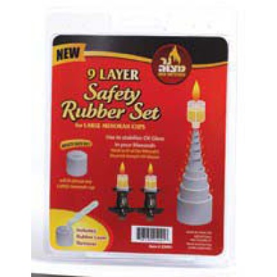 9 Layer Safety Rubber Set, 9 Pack