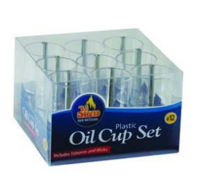 Plastic Oil Cup #12, 9 Pack