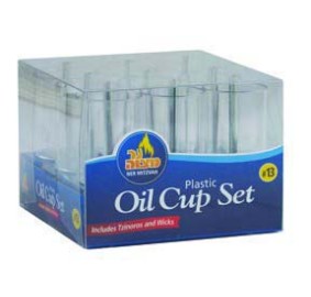 Plastic Oil Cups #13, 9 Pack