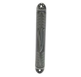 Pewter Mezuzah Cover 15 Cm 