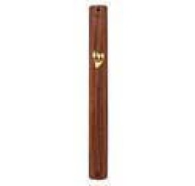 Mezuzah Cover 10 Cm - Plastic Wood Color