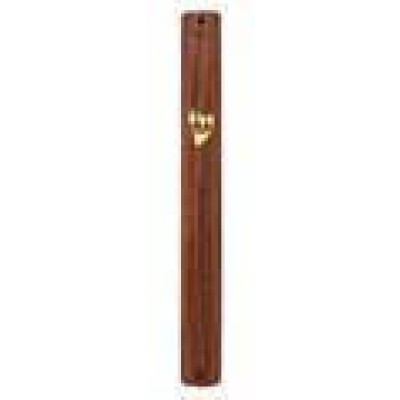 Mezuzah Cover 10 Cm - Plastic Wood Color