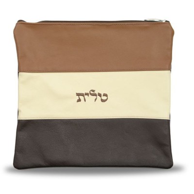 TEFILLIN BAG LEATHER DBL 360