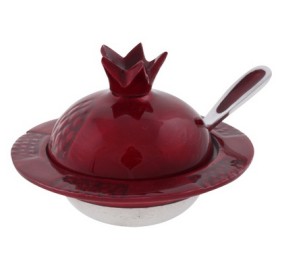 Honey Dish Pomegranate Aluminu