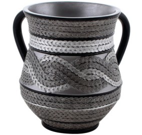 Wash Cup Braided Greys