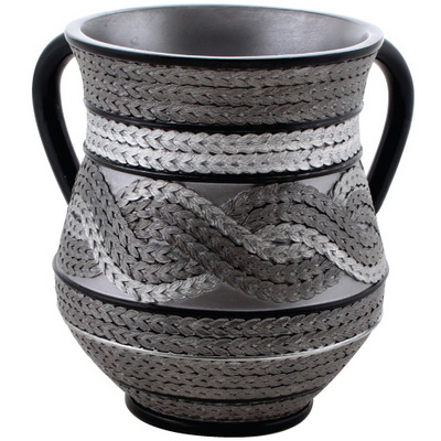 Wash Cup Braided Greys