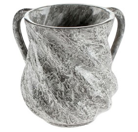 Wash Cup Polyresin Charcoal Gr