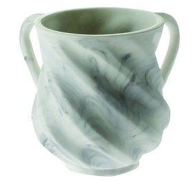 Wash Cup Polyresin Marble