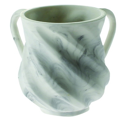 Wash Cup Polyresin Marble