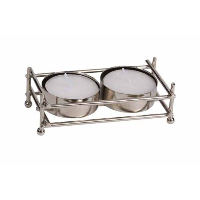 Tealight Holder - Nickel Plated