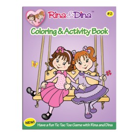 Rina & Dina Coloring And Activity Book #2